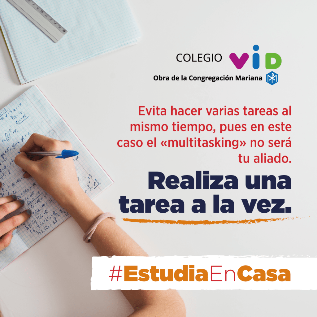 Organiza tu tiempo y tus tareas para aprovechar la jornada de estudio ...